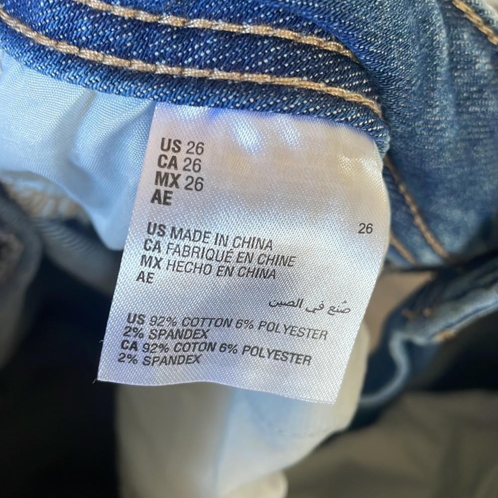 And Now This Jeans size 26 Stretch - Picture 4 of 6
